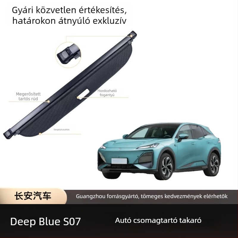 Kihúzható csomagtartó árnyékoló roló a Changan S07-hez