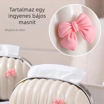 Modern zsebkendő doboz nappaliba, magas színvonalú luxus stílus, asztali zsebkendő tartó, sokoldalú PP tároló