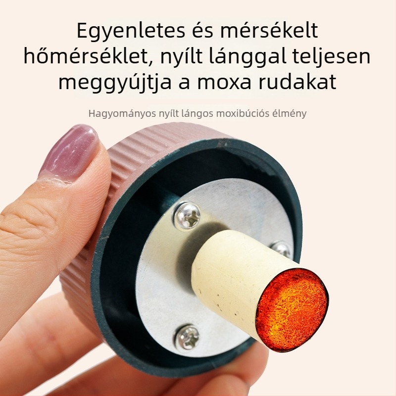 Hordozható moxibustion doboz – füstmentes, többfunkciós eszköz a teljes testre, függő moxibustion tartály