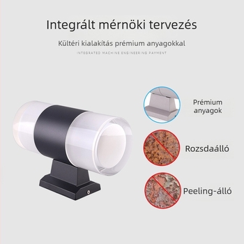 Kültéri LED falikar – vízálló kivitel, udvarra, teraszra és erkélyre