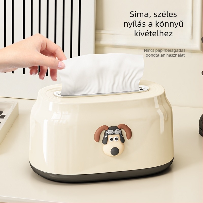 Tavaszi szalvétadoboz nappalihoz – stílusos tároló doboz, kreatív fürdőszobai zsebkendő-doboz, modell E18