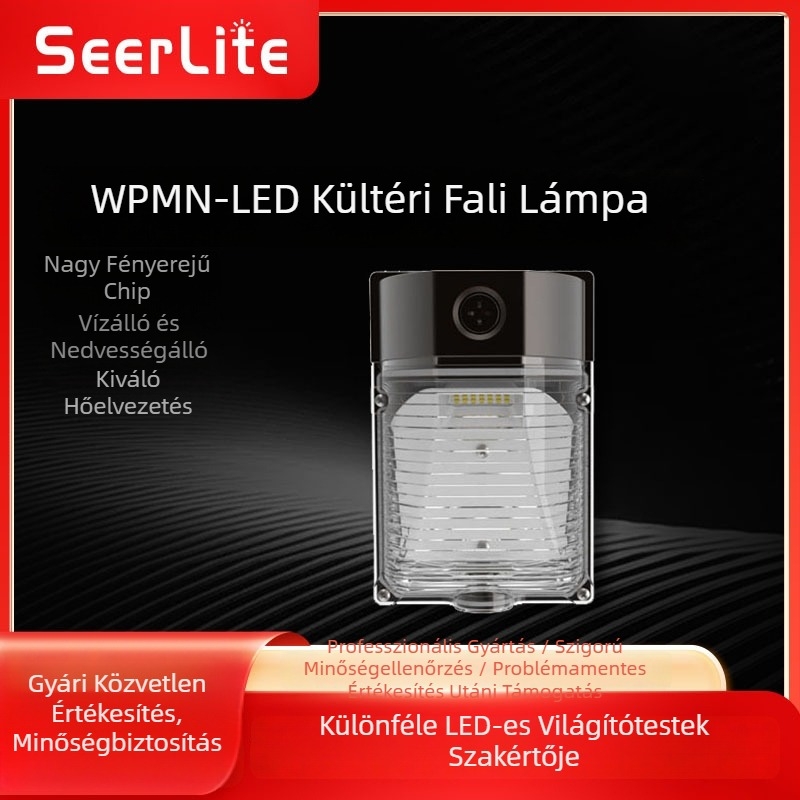 ETL-tanúsítványos kültéri LED falikar, 25W, fényérzékelő, mini méretű, amerikai stílusú bejárati falikar
