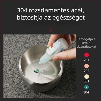 304 rozsdamentes acél fűszertartó, íves híd alakú forgó dizájnnal, konyhai kiegészítő faber kerettel, élelmiszer-minőségű cukor- és sótartó