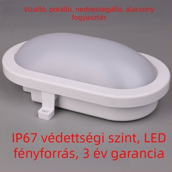 LED lámpa szaunához és hűtőhelyiséghez, kültéri vízálló falikar, nedvességálló LED lámpa mozgásérzékelővel