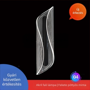 Akril LED falikar, minimalist stílusú, nappaliba, hálószobába és folyosóra