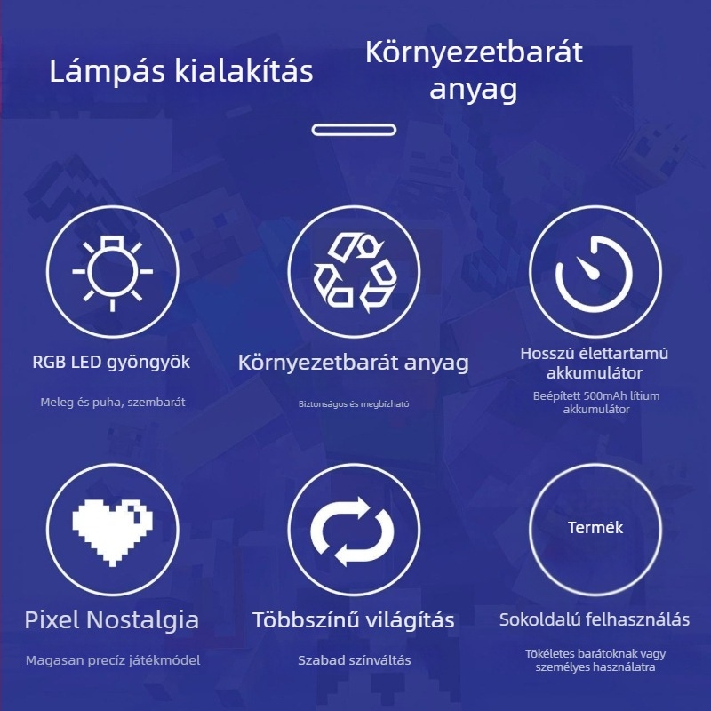 My World Lantern — Újratölthető LED lámpa távirányítóval és időzítővel, 16 szín, falra szerelhető hangulatvilágítás
