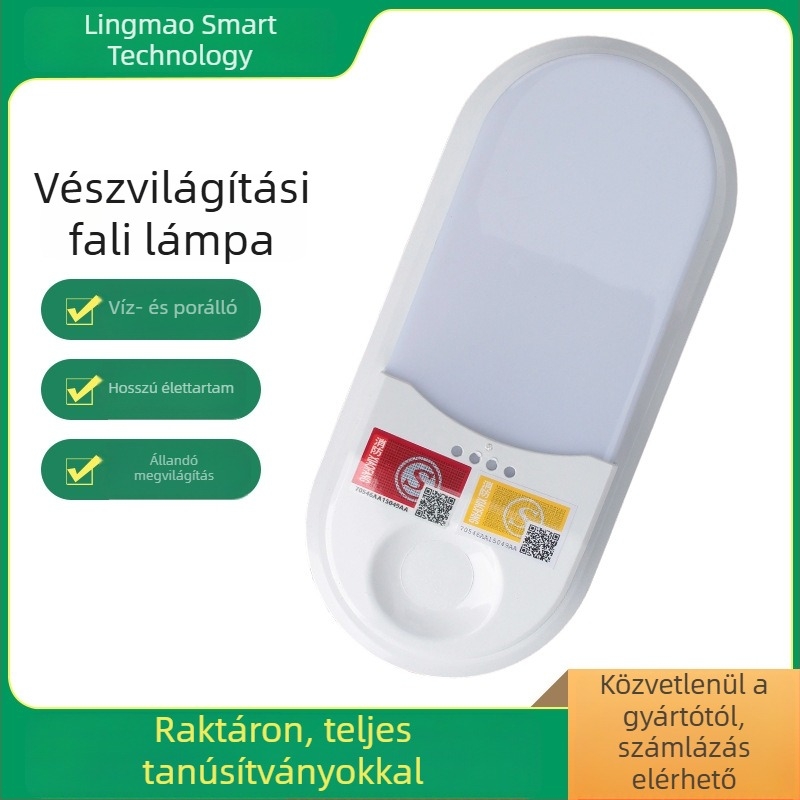 LED-fali lámpa folyosóhoz és lépcsőhöz – kültéri vízálló, modern minimalist dizájn a balkonhoz és a fürdőszobához