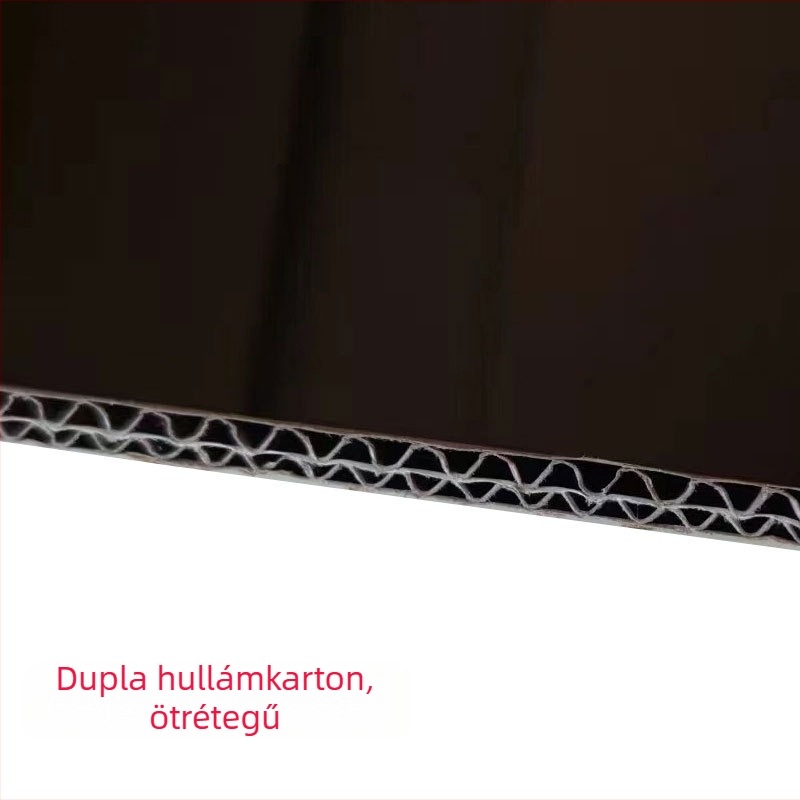 Öt rétegű merev hullámkarton költöztető- és tároló doboz, nagy méretű