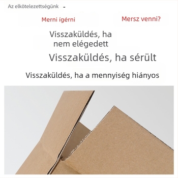 Nagy méretű, összecsukható kartondoboz költöztetéshez, csomagoláshoz és tároláshoz