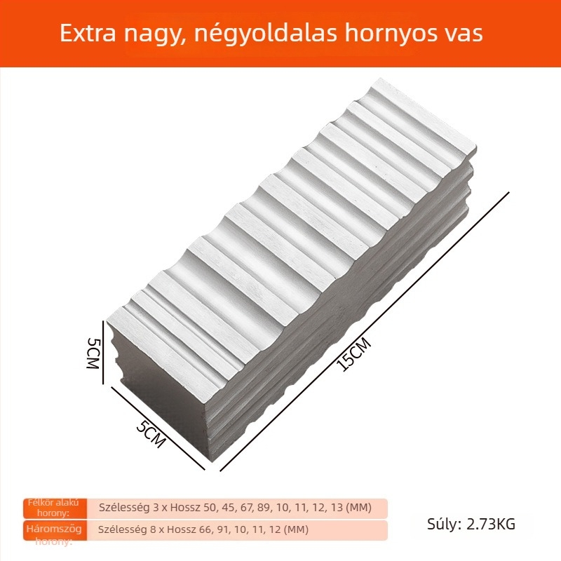 Ékszerkészítéshez: gyűrű- és karkötőforma, acél üllő és kovácsoló eszközök