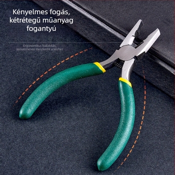 Kézzel készített DIY fogó, tinta színű tűorrú fogó, ékszerfogó, többfunkciós környező fogó, mini huzal-tekerő és gyöngyfűző eszközök