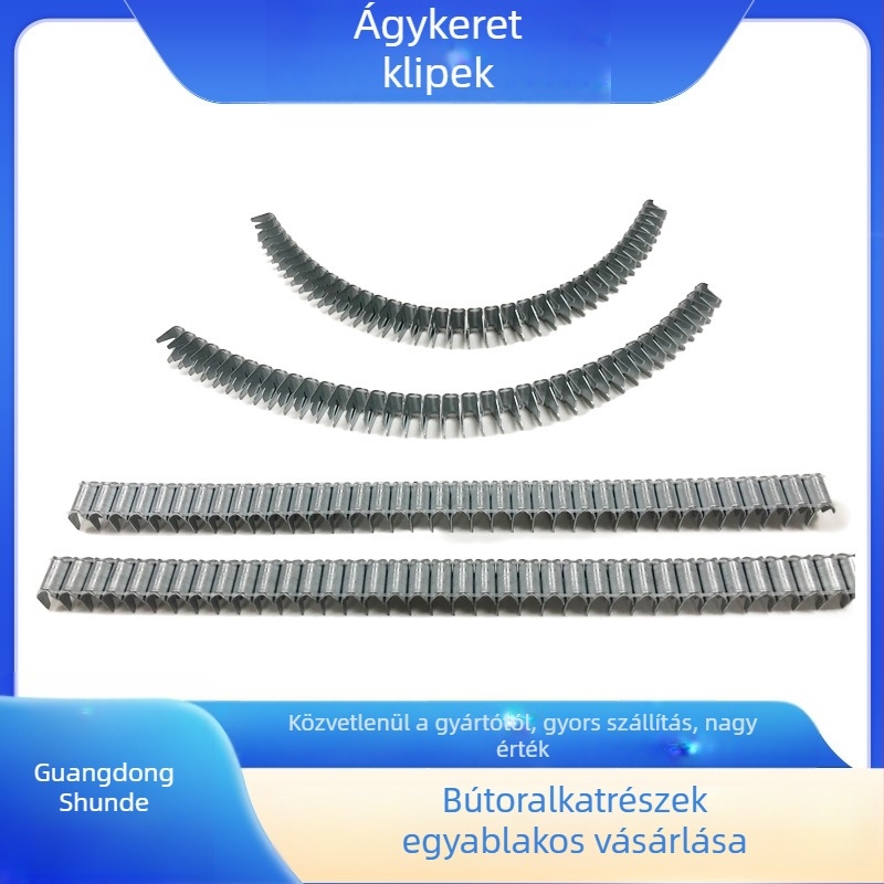 Horganyzott, hideghengerelt acél ágyháló klipek bútoralkatrészekhez