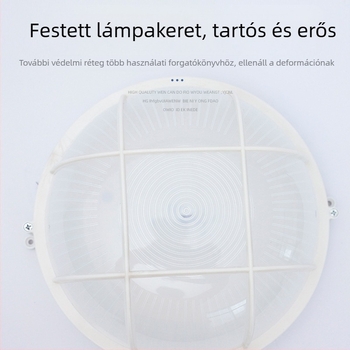 LED nedvességálló falikar elektromos kútokhoz és vízcsatornákhoz, akkumulátoros vészvilágítással