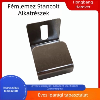 Személyre szabott fém nyomtatott alkatrészek 304 rozsdamentes acélból, bútorokhoz tartóelemek és mechanikus hardver-kiegészítők, nem szabványos hajlítás