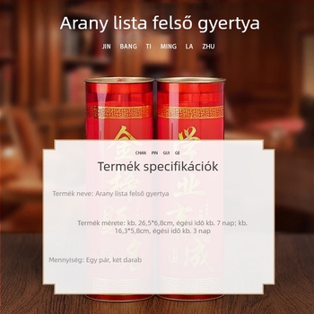 Tanulmányi siker gyertya – vajlámpa, füstmentes, 7 napos és 3 napos változat, istenségek és Buddhának szentelve