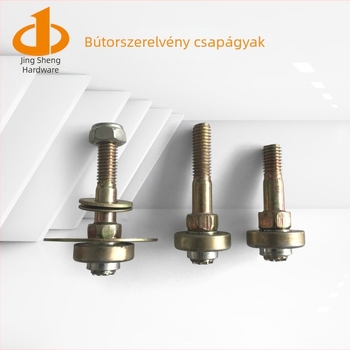Vas csapágy hintaszékhez – hardver alkatrészek 8x45/8x50/8x55 mm