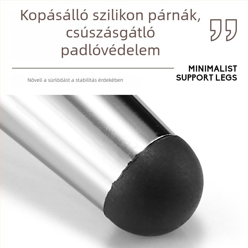 Krómbevonatú kúpos acél bútorlábak – modern minimál stílus kanapéhoz, dohányzóasztalhoz, TV-szekrényhez és éjjeliszekrényhez