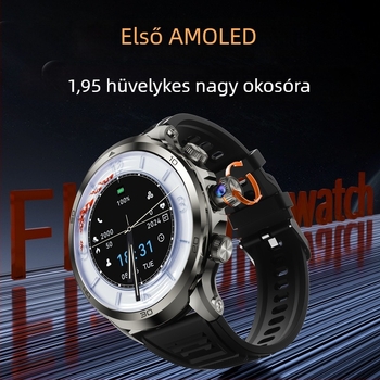 1,98 hüvelykes teljes kijelzős okosóra SIM-kártya bemenettel, diákoknak készült, 5G kapcsolattal, forgó kamera