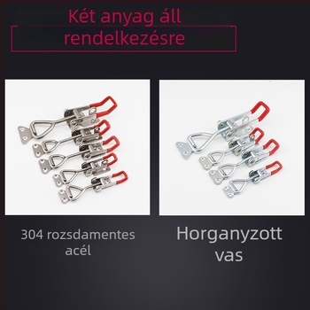 Állítható 304 rozsdamentes acél klipek ajtókhoz és dobozokhoz