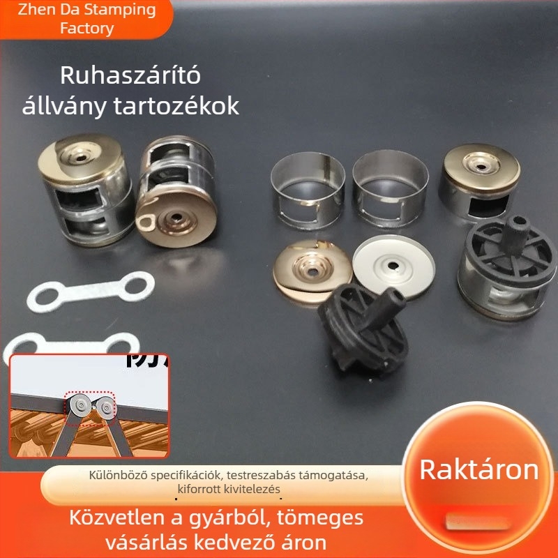 Rozsdamentes acél összecsukható ruhaszárító csatlakozó