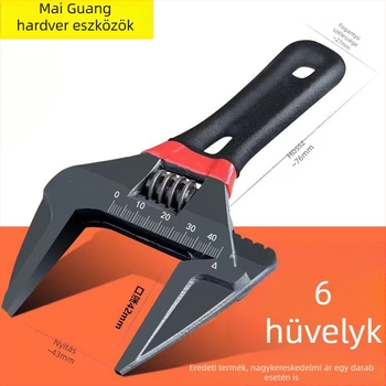 Mai Guang állítható kulcs krómozott felülettel, króm-vanádium acélból