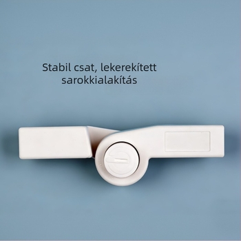 Állítható műanyag sarokcsatlakozó gyerekkerítéshez