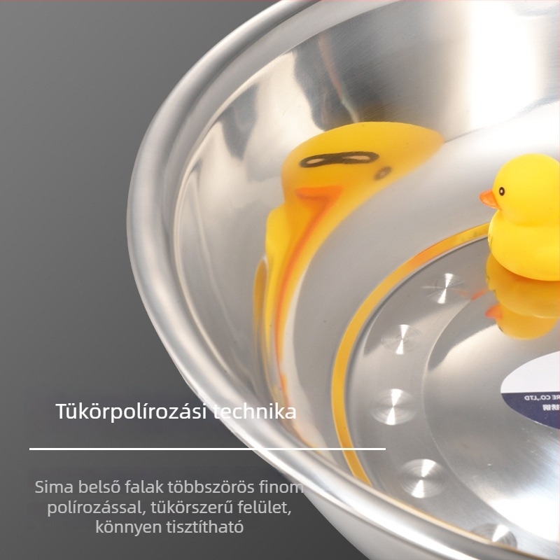 Vastagított rozsdamentes acél medence, többfunkciós mosóedény konyhához és otthonhoz, zöldségek tisztítására, logóval ellátható ajándék céges rendezvényre