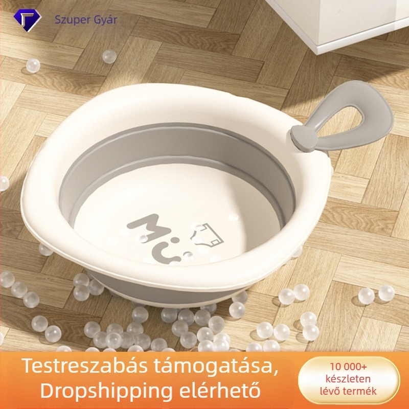Hordozható, összecsukható baba fürdető medence