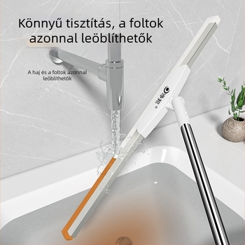 Kinyitható szilikon spatula-seprű a fürdőszobához