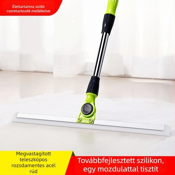 Szilikonos vízszívó mop padlóra, fürdőszobába
