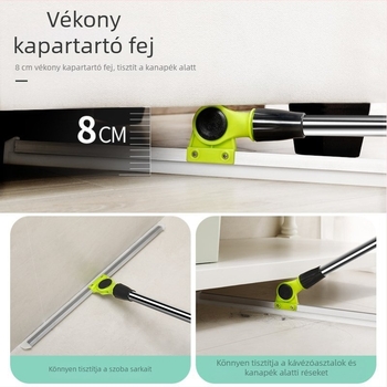 Szilikonos vízszívó mop padlóra, fürdőszobába