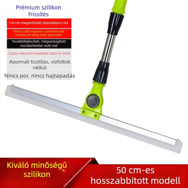 Szilikonos vízszívó mop padlóra, fürdőszobába