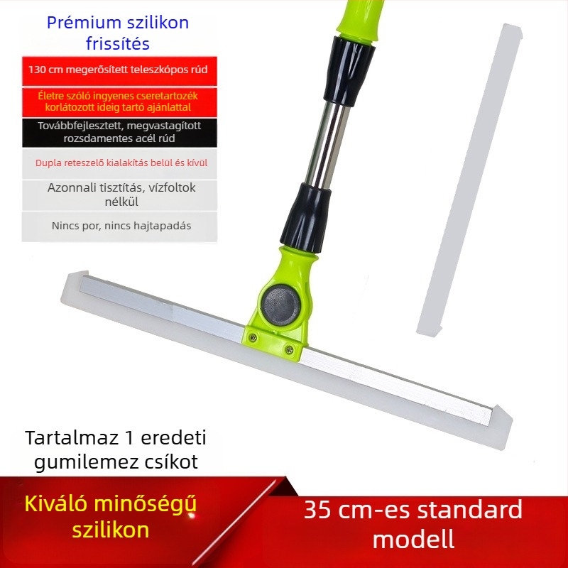 Szilikonos vízszívó mop padlóra, fürdőszobába