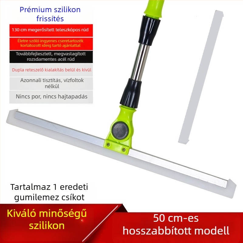 Szilikonos vízszívó mop padlóra, fürdőszobába