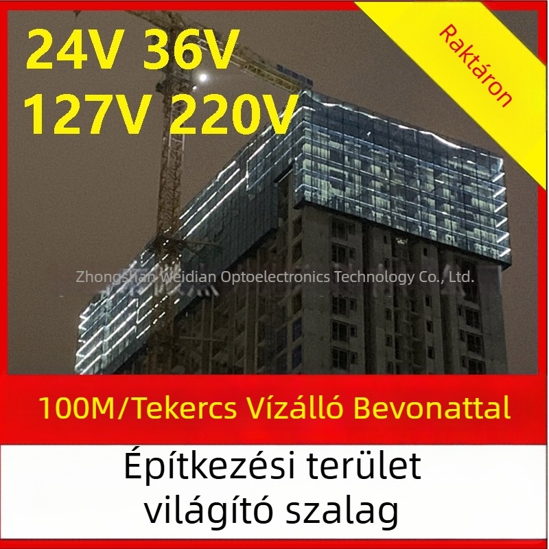 Robbanásbiztos LED-szalag ipari bányászati alagutakhoz, vízálló, 220V/127V/36V