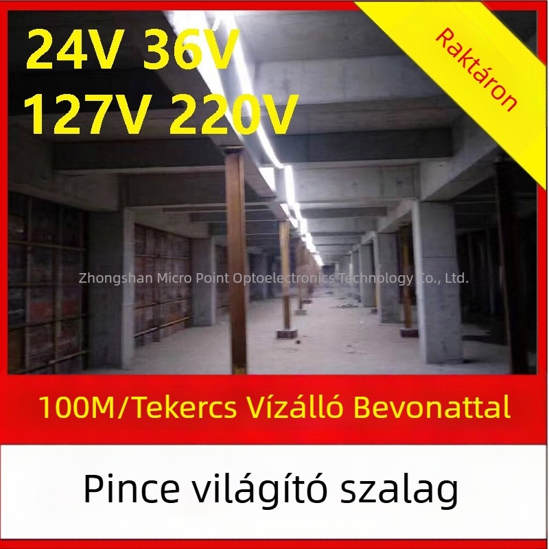 Robbanásbiztos LED-szalag ipari bányászati alagutakhoz, vízálló, 220V/127V/36V