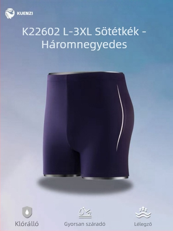 New Swimmer Férfiaknak lélegző úszónadrág nyárra, strand és vízi tevékenységek