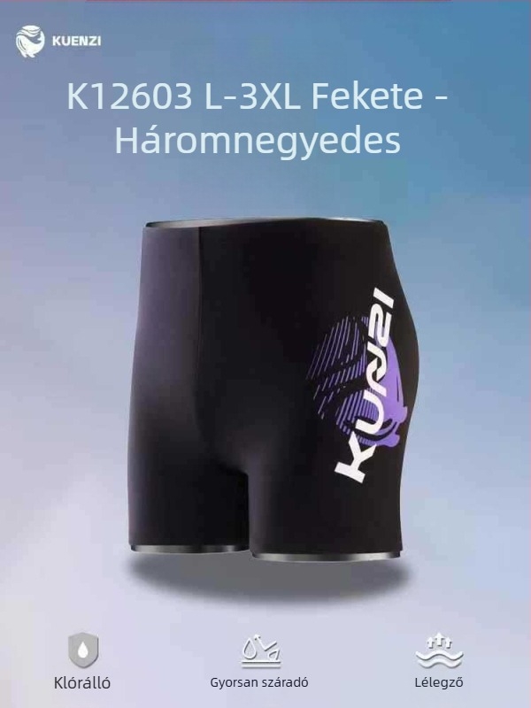 New Swimmer Férfiaknak lélegző úszónadrág nyárra, strand és vízi tevékenységek