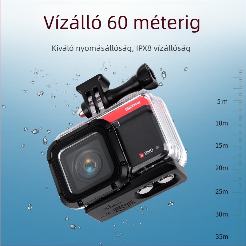 Insta360 R merülésre szánt védőház Leica széles látószögű panoráma védelem