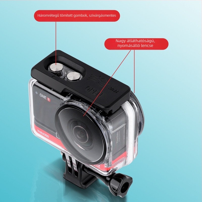 Insta360 R merülésre szánt védőház Leica széles látószögű panoráma védelem