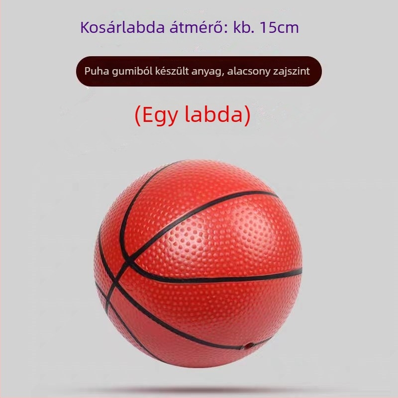 Felfújható mini kosárlabda játéklabda gyerekeknek, rugalmas, 3–6 éveseknek, óvodába