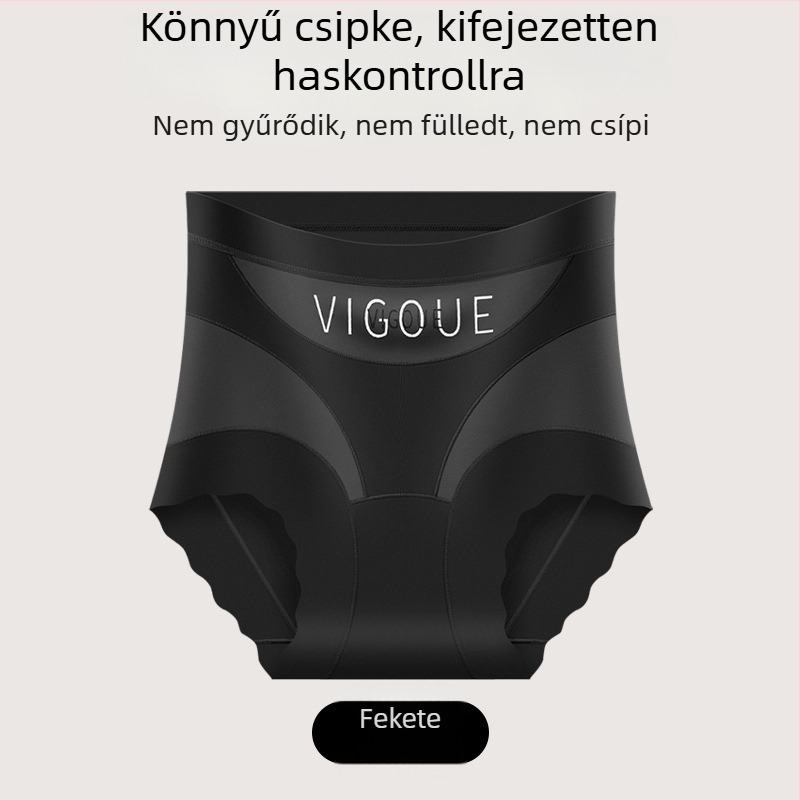Plusz méretű magas derekú hasszabályozó alakformáló alsónemű, lélegző nylon hálóval, antibakteriális shapewear nőknek