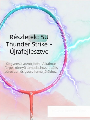 Páros bádminton ütő teljes karbon vázú, 5U, könnyű, kezdő és haladó edzésekre és versenyekre, egyenes ütés, 75–79 g, fogás G5