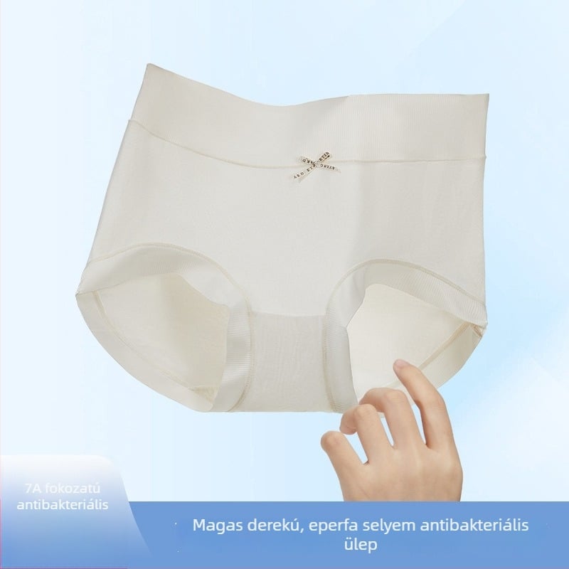 Modal magas derekú női alsónemű, nagy méret, antibakteriális, magas rugalmasság, bőrbarát, vékony, fenékemelő