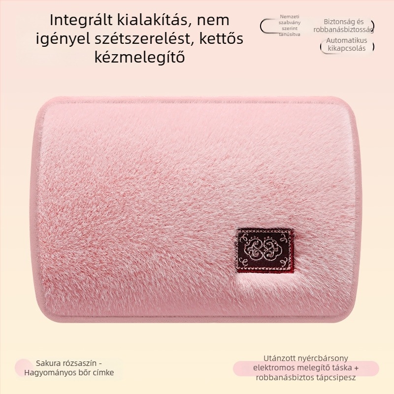 Nemzeti szabvány szerinti nagy melegvíz-palack, újratölthető plüss, hosszított kivitel, robbanásbiztos kézmelegítő, elektromos melegítő takaró