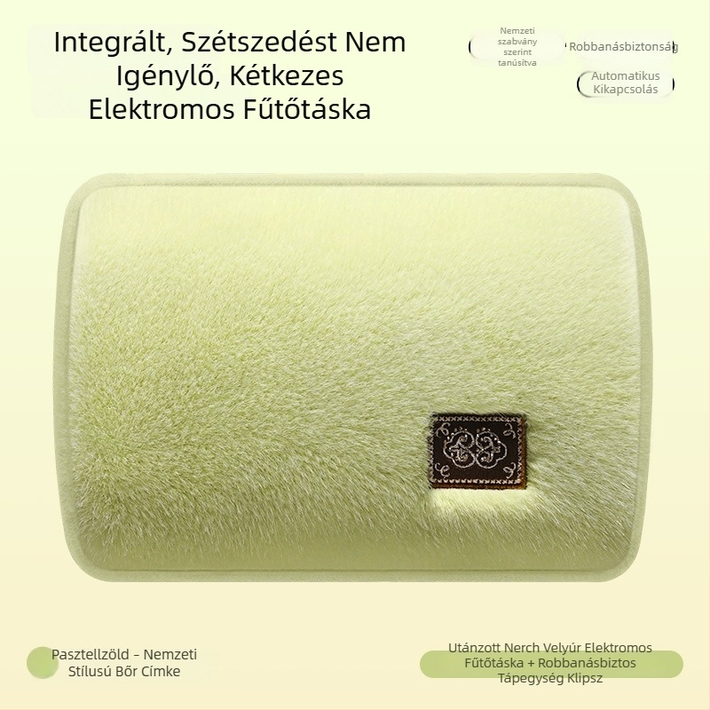 Nemzeti szabvány szerinti nagy melegvíz-palack, újratölthető plüss, hosszított kivitel, robbanásbiztos kézmelegítő, elektromos melegítő takaró