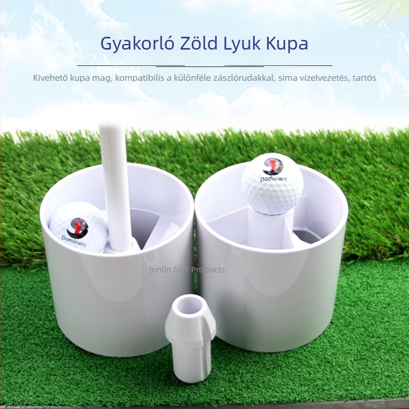 Leválasztható ABS műanyag mag golf lyuk kupa számára, konussal és lefolyónyílással