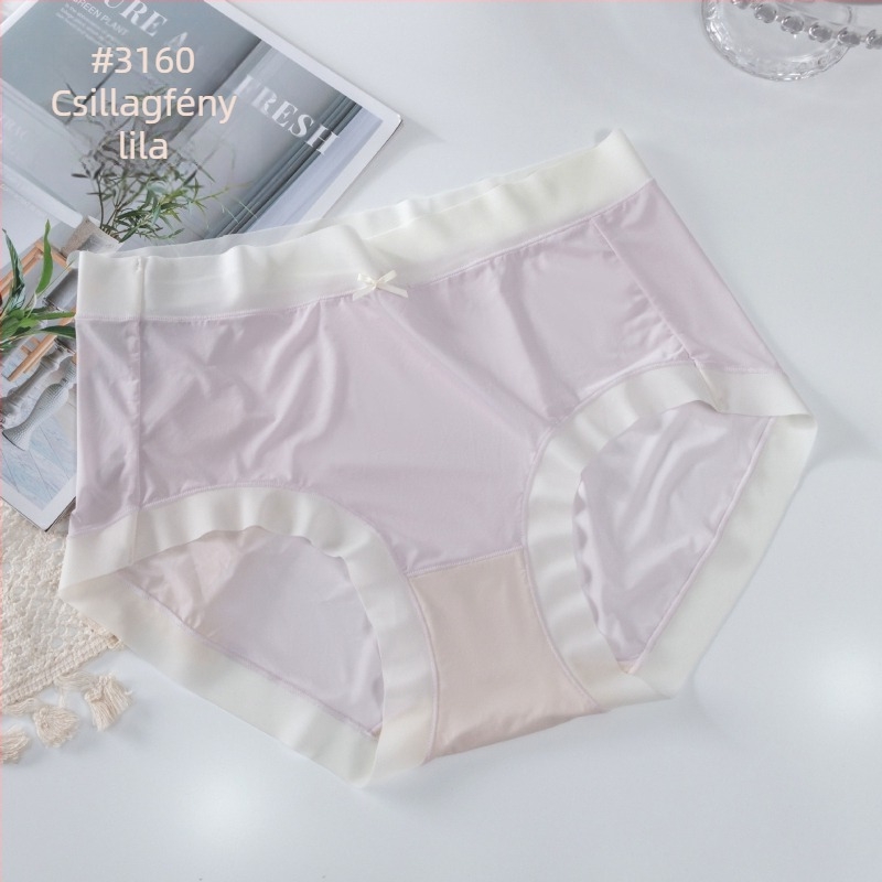 Plusz méretű női alsónemű Ice Silk anyagból, lélegző nylon, mulberry selyem béléssel