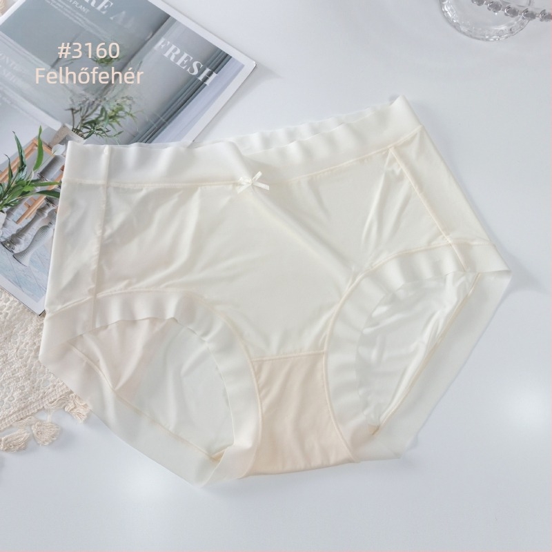 Plusz méretű női alsónemű Ice Silk anyagból, lélegző nylon, mulberry selyem béléssel