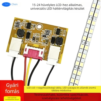 LED háttérvilágító készlet LCD monitorokhoz – 19/22/24 hüvelykben állítható fénycsík